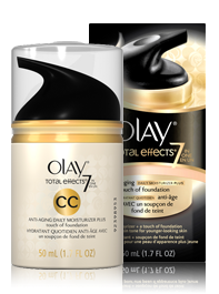 Olay CC cream Total Effects Daily Moisturizer + Touch of Foundation